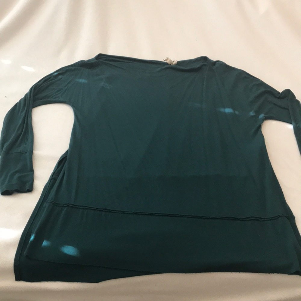 Hunter green Free People Top